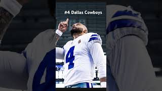 Top five worst NFL team DallasCowboyssuck trash funnyvideo [upl. by Anovahs]