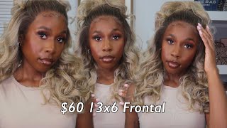 NEW UNDER 60  Outre Perfect Hairline 13X6 HD Lace Front Wig “FABIENNE”  DR4 Sandy Blonde [upl. by Minnaminnie968]