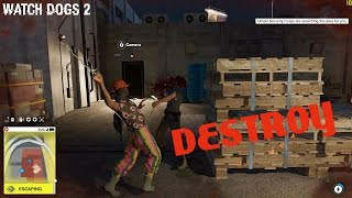 WATCH DOGS 2  DESTROY RODNETIAS ACADEMY GEAR [upl. by Cacka419]