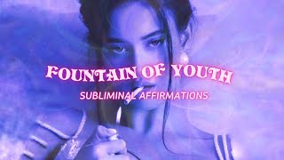 ✨ULTIMATE FOUNTAIN OF YOUTH Better than Botox✨FreshFaced Skin Subliminals BOOSTER✨100 AFFIRMATIONS [upl. by Yvi]