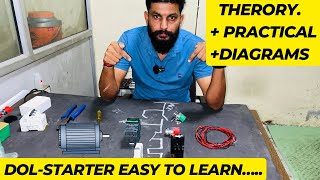 Dol Starter Full practical Vidio With Circuit Diagrams अब भूलना असंभव [upl. by Clance]