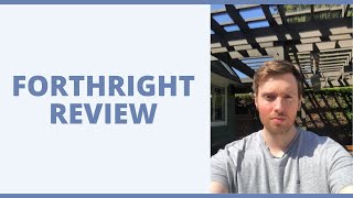 Forthright Review  Could You Turn This Into A Decent Side Hustle [upl. by Okechuku]