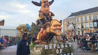 Aalst Belgium 🇧🇪 Carnival 2024   4k 60fpstravel 4k 60fps [upl. by Aubry28]