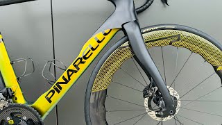 Review Pinarello Dogma F MyWay Custom ENG Dream Bike Princeton 6560 Gold SRM [upl. by Adimra]