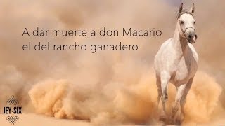 Macario Leyva  La Victoria De México Letra [upl. by Nivac]