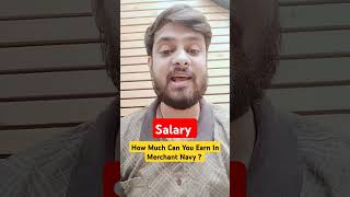 How Much Can You Earn In Merchant Navy  job merchantmarine salary merchantnavy imu imucet 1k [upl. by Francois876]