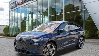 New 2024 Audi Q4 Sportback etron Raleigh Chapel Hill NC D410281 [upl. by Lleval77]