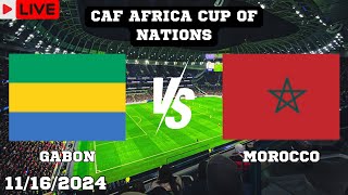 Gabon VS Morocco Match Today Score En Vivo CAF Africa Cup Of Nations 2024 [upl. by Otrebogir]