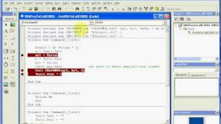 NetCOBOL for Windows Tutorial Debugging Visual Basic 6 Calling COBOL [upl. by Carlisle]