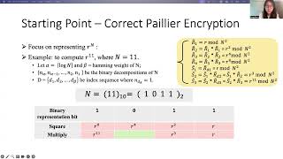 6 Efficient Zero knowledge Arguments for Paillier Cryptosystem Rae Gong1 [upl. by Punak]