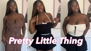 summer HAUL pretty little thing clothing 💞🛍️ [upl. by Eirek]