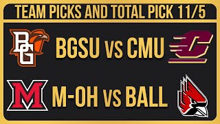 FREE College Football Picks Today 11524 NCAAF Week 11 Betting Picks and Predictions [upl. by Ellerrehc122]