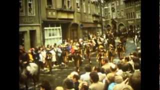 Naumburg Saale 1978 950 Jahrfeier Szenen vom Festumzug [upl. by Brigette]