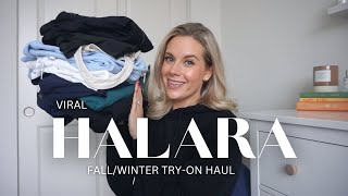 HALARA Honest Review amp Sizing guide  Tops amp Bottoms tryon  Fall amp Winter Favorites [upl. by Gwenny]