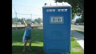 Awesome port a potty commercial [upl. by Eniawtna]