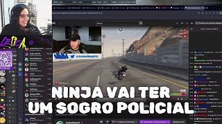 LELE REAGINDO AO NINJA FALANDO DO SOGRO E ONDE VAI SER O DATE [upl. by Notsuj]