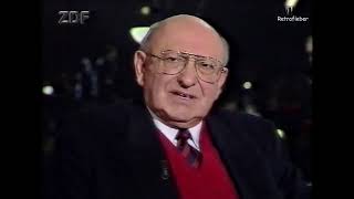 ZDF 1991 Das Literarische Quartett  Folge 13 mit Marcel ReichRanicki  VHS [upl. by Urba]