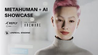 AI with Metahuman  Reply  3D Streaming by Arcware [upl. by Christianna467]