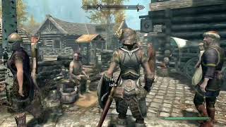 Walking Animation Bug Skyrim [upl. by Dobson]