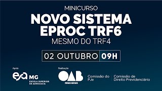 Mini Curso Novo Sistema EPROC TRF6  MESMO DO TRF4 [upl. by Pentha869]