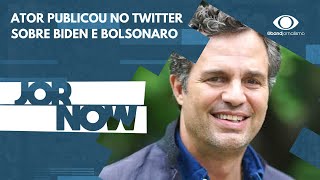 Bolsonaro responde tweet do ator Mark Ruffalo [upl. by Sterrett]