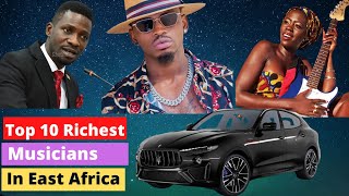 Top 10 Richest Musicians in East AfricaNet Worth 2023 [upl. by Billie263]