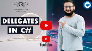 Delegates In C  C Delegates  How To Create Delegate In C  Csharp Tutorial  C HindiUrdu [upl. by Ecital]