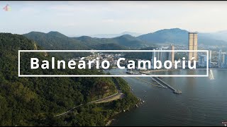 Balneário Camboriú Brasil  Visto de Cima em 4k [upl. by Sanderson]