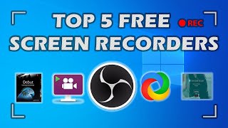 Best 5 Free Screen Recorders in 2024 [upl. by Selene187]