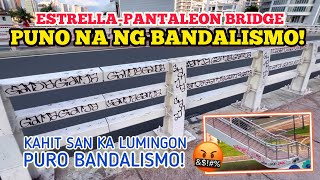 ￼ESTRELLAPANTALEON BRIDGE PUNO NA NG BANDALISMO [upl. by Stafford]