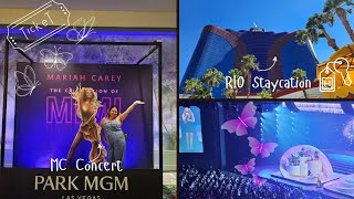 Weekly Vlog Rio Staycation  Mariah Carey Concert 🦋 [upl. by Euphemia]