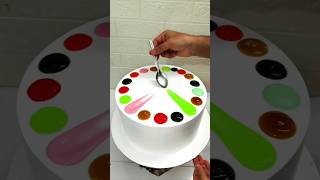 3kg Cake मैं कटूंगी Rainbow 🌈 Colour Cake cakedesign youtubeshorts shorts art food video [upl. by Niotna74]