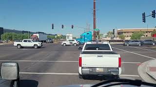 leaving AMAZON arriving at ALBERTSONS TOLLESON AZ [upl. by Sisely]