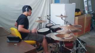 Juztin  Billy Crawford  Bright Lights Drum cover [upl. by Sew74]