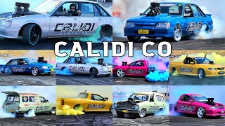 Calidi Co Team puts on a show in Saturday burnouts at Bathurst Autofest [upl. by Vadnee]