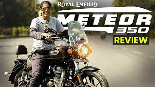 Royal Enfield Meteor 350 Review Comfortable Tourer equipped with City Skills [upl. by Ness]