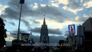 Novena prayer at St Marys Basilica in Bangalore [upl. by Yaner]