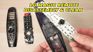 How to Disassemble the LG Magic Remote to Clean It [upl. by Perkoff]