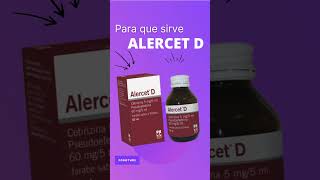 Alercet d para que sirve 💊 [upl. by Kcirdneh476]