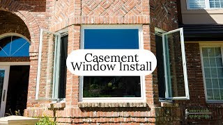 Casement Window Install [upl. by Erbua]