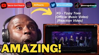 XG  Tippy Toes Official Music Video  REACTION [upl. by Awhsoj]