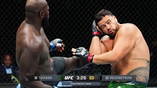 Tai Tuivasa vs Jairzinho Rozenstruik  FULL FIGHT RECAP [upl. by Feliza]