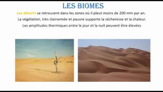 Écologie générale  Les biomes بالدارجة [upl. by Cantu793]