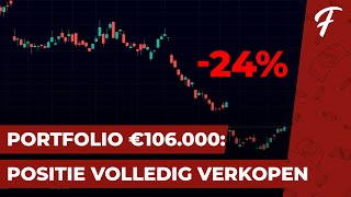 PORTFOLIO €106000 POSITIE VOLLEDIG VERKOPEN  PORTFOLIO SHOW 132 [upl. by Nhguaved]