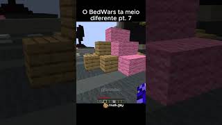 hoje o bedwars ta meio diferente pt 7 Minecraft minecraftmeme [upl. by Hort137]