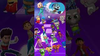 Coco vs Paw Patrol coffin dance Tiles hop viral song trending shorts [upl. by Hippel]