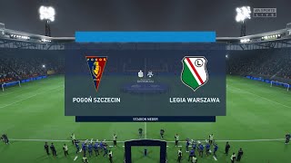 Pogoń Szczecin vs Legia Warszawa 27092023 Ekstraklasa FIFA 23 [upl. by Nairad]