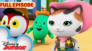 Horseshoe Peck  S1 E1 Part 1  Full Episode  Sheriff Callies Wild West  disneyjr [upl. by Lhok]