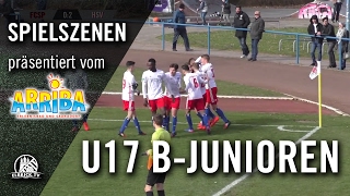 FC St Pauli  HSV U17 BJunioren Bundesliga  ELBKICKTV präsentiert vom ARRIBA Erlebnisbad [upl. by Naivaj618]