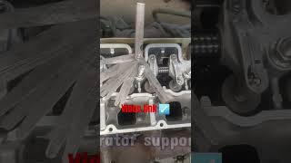 valve setting mechanic automobile repair [upl. by Nawuq]